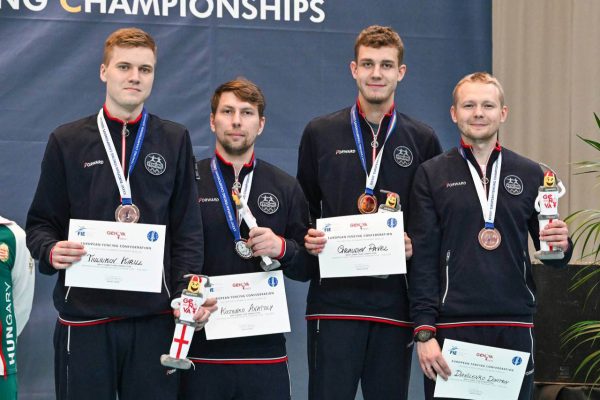 Саблист Кирилл Тюлюков стал бронзовым призёром чемпионата Европы